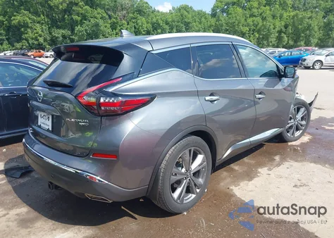 2019 Nissan Murano Platinum from USA, damaged, VIN 5N1AZ2MS7KN132823
